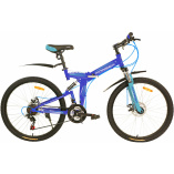 Велосипед Pioneer Odyssey 26"/18" darkblue/blue/white